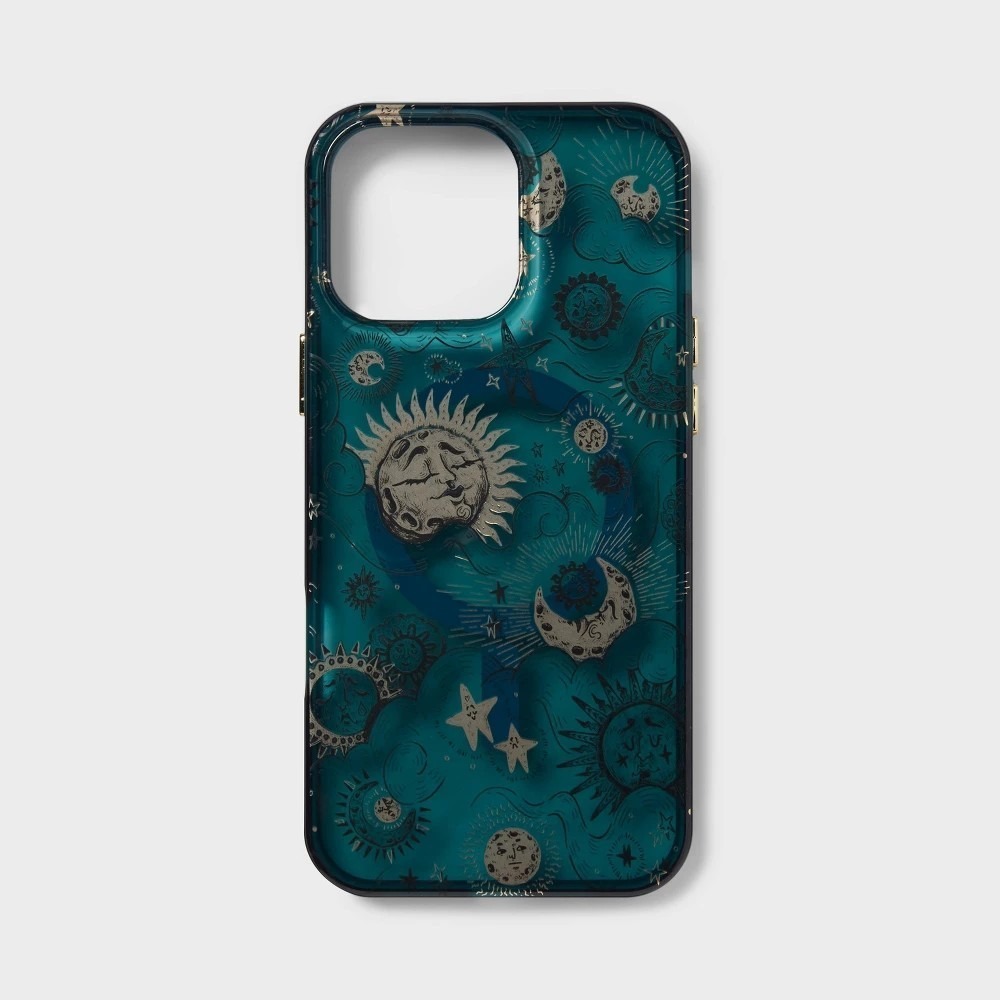 heyday Artist Series iPhone 16 Pro Max MagSafe Phone Case Celestial Sun Moon NIB